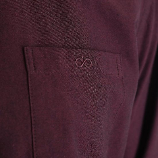 Double Outfitters GS-5225 Oksforda krekls Bordo - Krekli - Krekli - 2XL-8XL