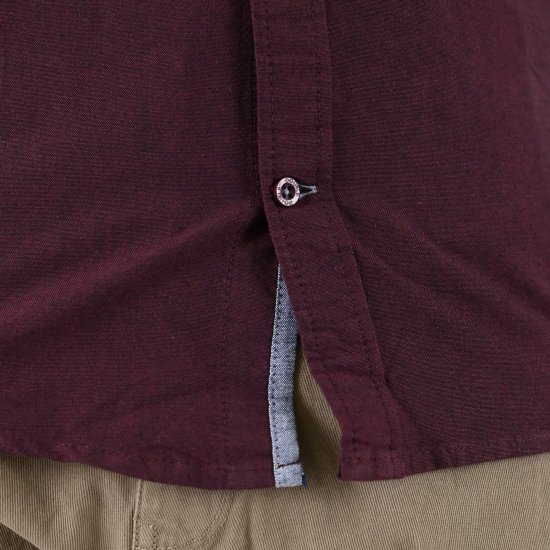Double Outfitters GS-5225 Oksforda krekls Bordo - Krekli - Krekli - 2XL-8XL