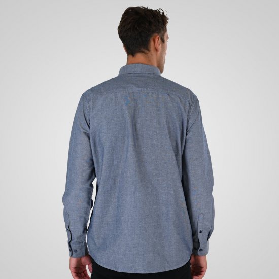 Double Outfitters GS-5225 Oksforda krekls Gaiši zila - Krekli - Krekli - 2XL-8XL