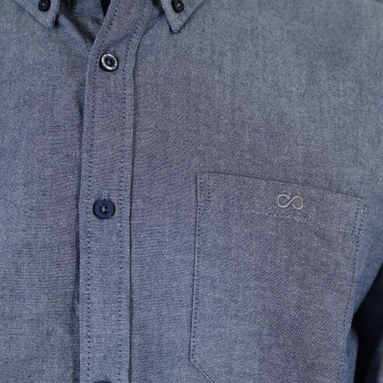 Double Outfitters GS-5225 Oksforda krekls Gaiši zila - Krekli - Krekli - 2XL-8XL