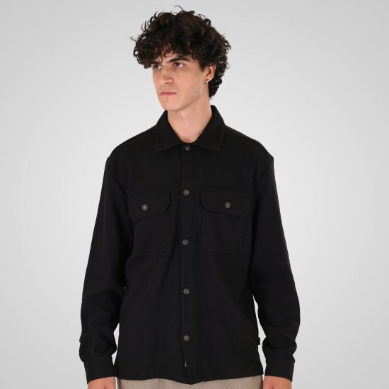 Double Outfitters GS-5237 Krekla jaka Melna - Krekli - Krekli - 2XL-8XL