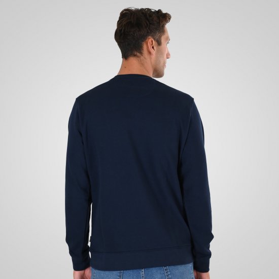 Double Outfitters MTOP-1141 Džemperis Tumši zila - Džemperi un džemperi ar kapuci - Džemperi - 2XL-14XL