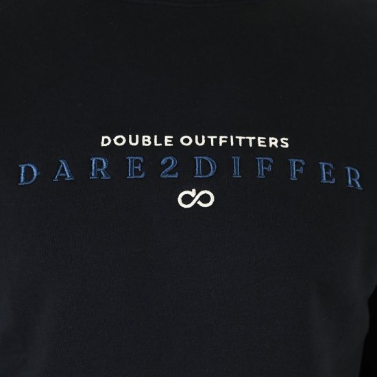 Double Outfitters MTOP-1151 Džemperis Melna - Džemperi un džemperi ar kapuci - Džemperi - 2XL-14XL