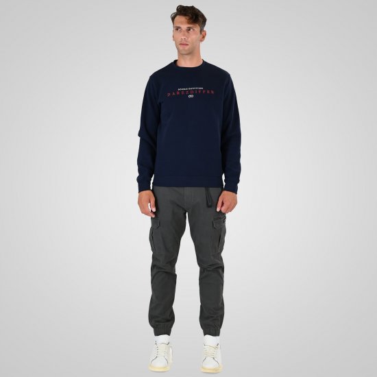 Double Outfitters MTOP-1151 Džemperis Tumši zila - Džemperi un džemperi ar kapuci - Džemperi - 2XL-14XL