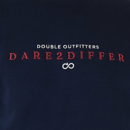 Double Outfitters MTOP-1151 Džemperis Tumši zila - Džemperi un džemperi ar kapuci - Džemperi - 2XL-14XL
