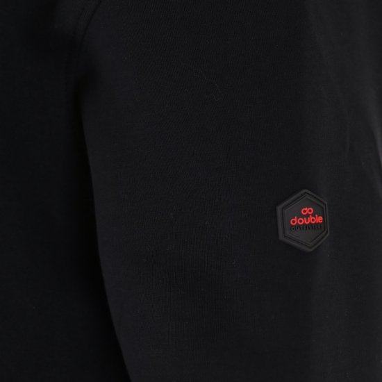 Double Outfitters MTOP-1158 Džemperis ar rāvējslēdzēju Melna - Džemperi un džemperi ar kapuci - Džemperi - 2XL-14XL