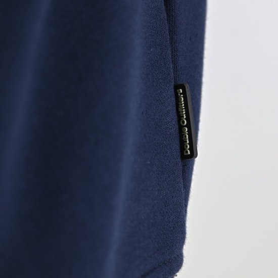 Double Outfitters MTOP-1163 Džemperis ar pusrāvējslēdzēju Tumši zila - Džemperi un džemperi ar kapuci - Džemperi - 2XL-14XL