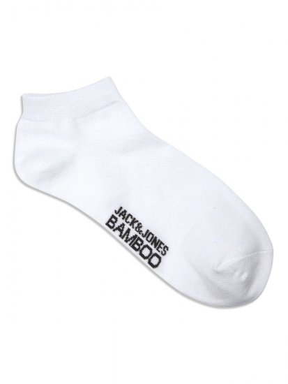Jack & Jones Basic Īsās bambusa zeķes Balts 5-pack - Apakšveļa un peldšorti - Apakšveļa - 2XL-8XL