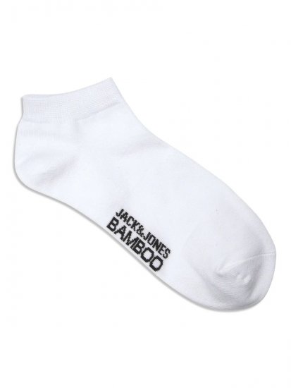 Jack & Jones Basic Īsās bambusa zeķes Balts 5-pack - Apakšveļa un peldšorti - Apakšveļa - 2XL-8XL