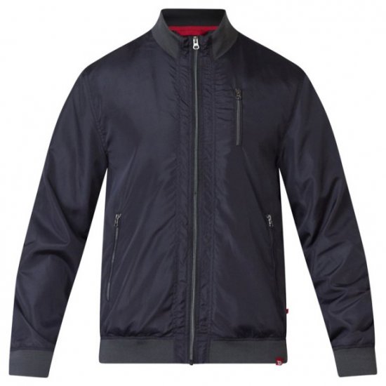 D555 Terron Bomber Jacket Black - Jakas & Lietus apģērbs - Jakas - 2XL-12XL
