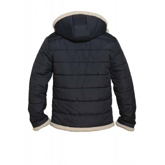 D555 Hudson Hooded Puffer Jacket Navy - Jakas & Lietus apģērbs - Jakas - 2XL-12XL