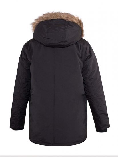 D555 Dundee Parka Jacket With Fur trimming and Teddy Fur Lined hood - Jakas & Lietus apģērbs - Jakas - 2XL-12XL