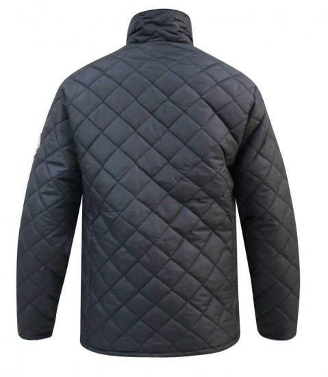 D555 Northcole Quilted Jacket Black - Jakas & Lietus apģērbs - Jakas - 2XL-12XL