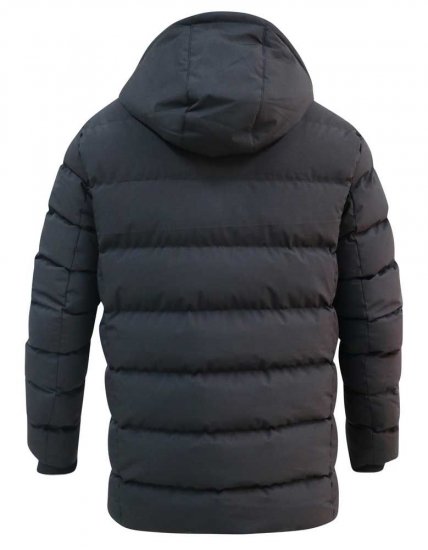 D555 Grove Quilted Parka Jacket Black - Jakas & Lietus apģērbs - Jakas - 2XL-12XL