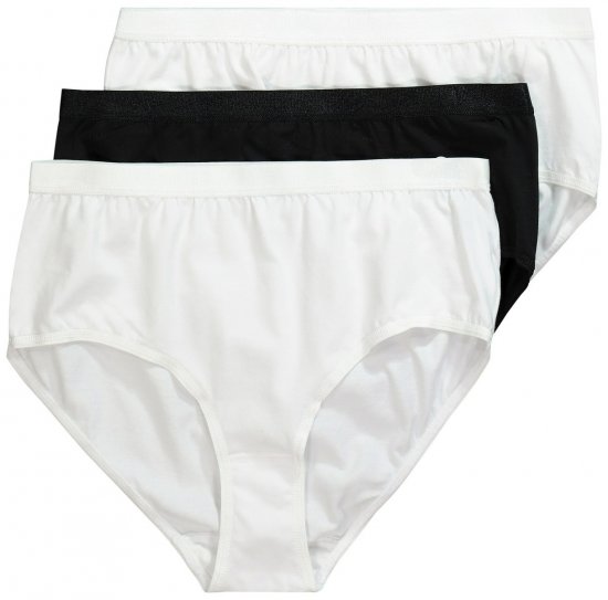 Ulla Popken 309783 Biksītes 3 gab. Balts - Biksītes - 