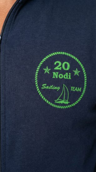 20 Nodi Ostro Stretch Fleece Cotton Tracksuit Navy - Treniņtērpi - Liela izmēra Treniņtērpi vīriešiem