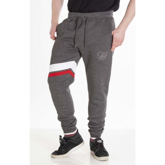 D555 Willis Sweatpants Charcoal - Sporta bikses un šorti - Sporta bikses un Sporta šorti - 2XL-12XL