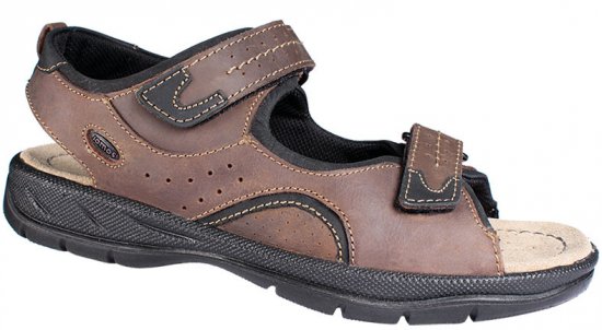 Jomos 503606 Sandals Dark Brown - Vīriešu apavi 40-52 - 