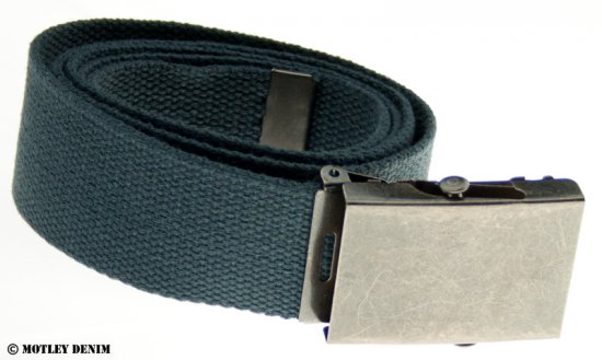 Duke Charcoal Canvas belt - Jostas - Liela izmēra Jostas - W40-W70/2XL-8XL