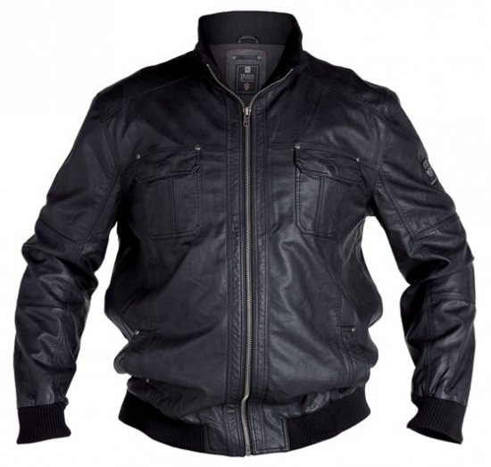 D555 Faux Leather Jacket - Jakas & Lietus apģērbs - Jakas - 2XL-12XL