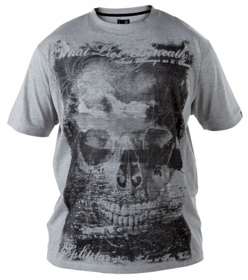 Split Star Skull T-shirt - T-krekli - T-krekli - 2XL-14XL