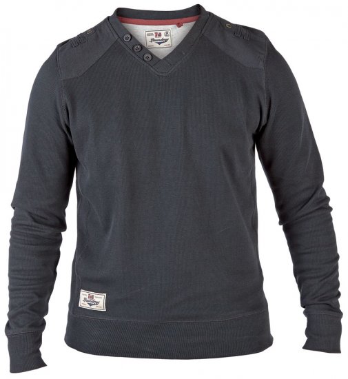 D555 Mayfair Black - Džemperi un džemperi ar kapuci - Džemperi - 2XL-8XL