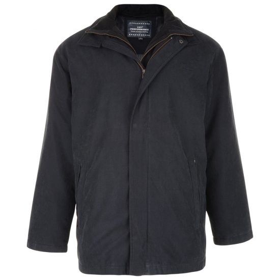 Kam Jeans Casual Coat Black - Jakas & Lietus apģērbs - Jakas - 2XL-8XL