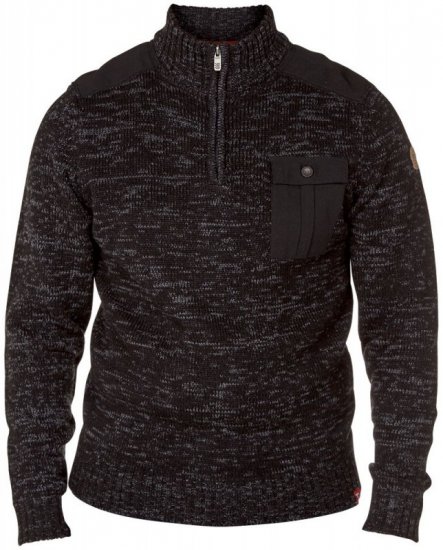 D555 Frost Sweater Black/Grey - Džemperi un džemperi ar kapuci - Džemperi - 2XL-8XL