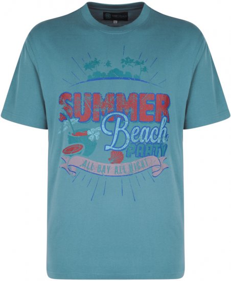Kam Jeans Summer Beach 2-pack T-shirt - T-krekli - T-krekli - 2XL-14XL