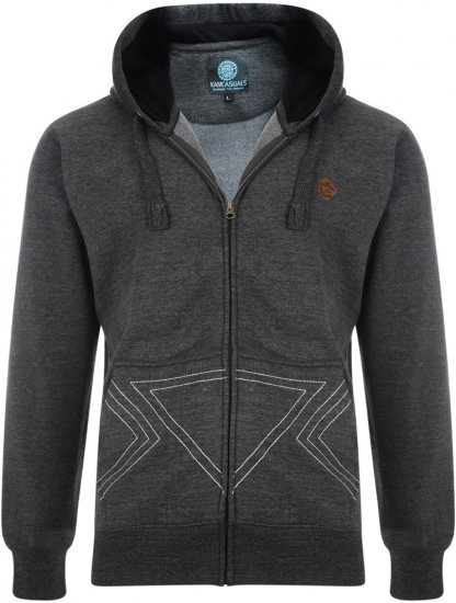 Kam Jeans Eagle Print Hoody - Džemperi un džemperi ar kapuci - Džemperi - 2XL-14XL