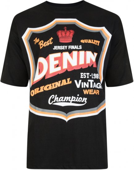Kam Jeans Twin Pack League Tee - T-krekli - T-krekli - 2XL-14XL