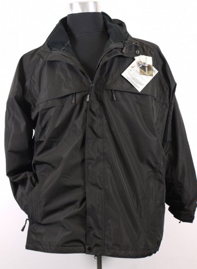 Marc & Mark 3-in-1 Lech Tech-jacket Black - Jakas & Lietus apģērbs - Jakas - 2XL-12XL