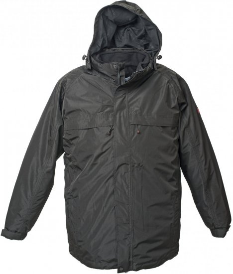 Marc & Mark 3-in-1 Lech Tech-jacket Black - Jakas & Lietus apģērbs - Jakas - 2XL-12XL