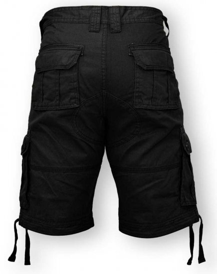 D555 Jarrod Cargo Short Black - Šorti - Šorti - W40-W60