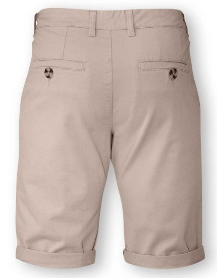 D555 COLTEN Stretch Cotton Chino Short Beige - Šorti - Šorti - W40-W60