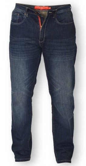 D555 BOURNE Tapered Dark Vintage Stretch Jeans - Džinsi un bikses - Džinsi un Bikses - W40-W70