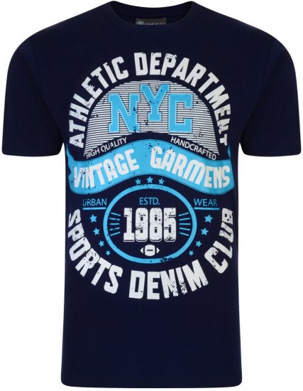 Kam Jeans Athletic Department 2-p T-shirt - T-krekli - T-krekli - 2XL-14XL