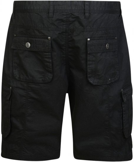 Motley Denim Cargo Shorts Black - Šorti - Šorti - W40-W60