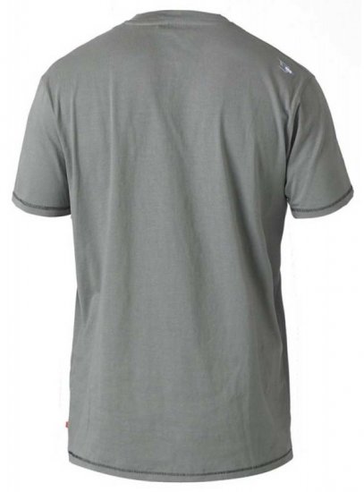 D555 OAKLEY LA Geometric Print Crew Neck T-Shirt Khaki - T-krekli - T-krekli - 2XL-14XL