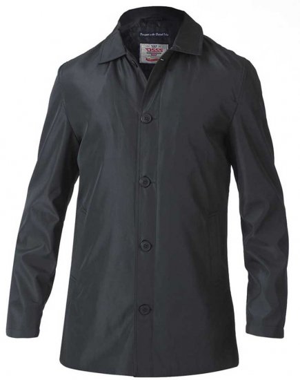 D555 Hampton Raincoat Black - Jakas & Lietus apģērbs - Jakas - 2XL-8XL