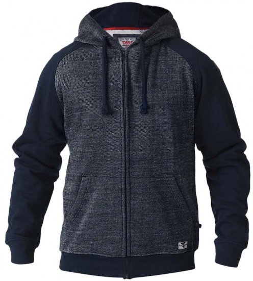 D555 Cristiano Hoodie Grey/Black - Džemperi un džemperi ar kapuci - Džemperi - 2XL-8XL
