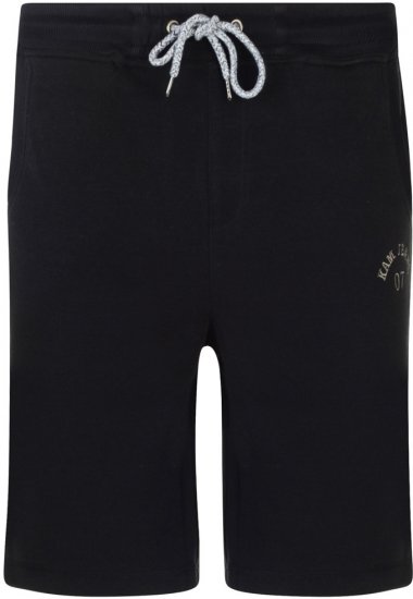 Kam Jeans Sweat Jog Shorts Black - Sporta bikses un šorti - Sporta bikses un Sporta šorti - 2XL-12XL