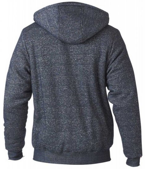 D555 Hulk Fur Lined Zipper Hood Navy - Džemperi un džemperi ar kapuci - Džemperi - 2XL-14XL
