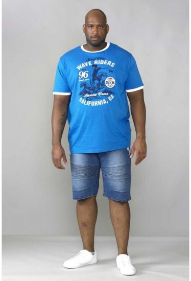 D555 Balder T-shirt Royal Blue - T-krekli - T-krekli - 2XL-14XL
