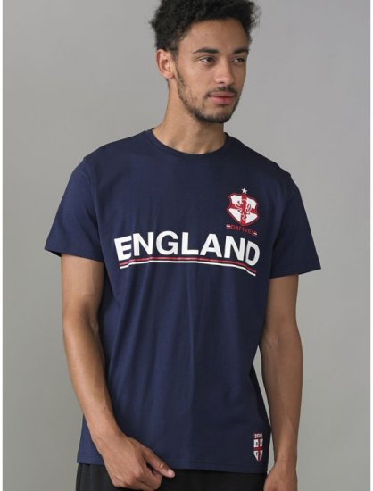 D555 Leon T-shirt Navy - T-krekli - T-krekli - 2XL-14XL
