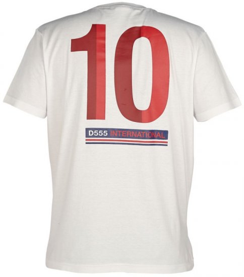 D555 Leon T-shirt White - T-krekli - T-krekli - 2XL-14XL