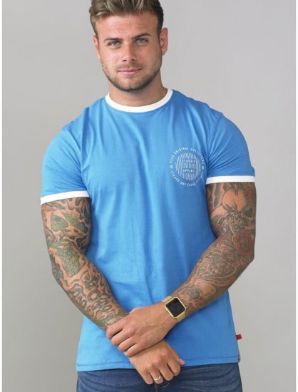 D555 Otis T-shirt Blue - T-krekli - T-krekli - 2XL-14XL
