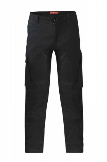 D555 Nelson Stretch Tapered Cargo Pants Black - Džinsi un bikses - Džinsi un Bikses - W40-W70
