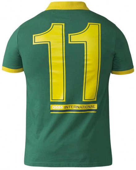 D555 Silva Polo Green - Polo krekli - Polo krekli - 2XL-8XL