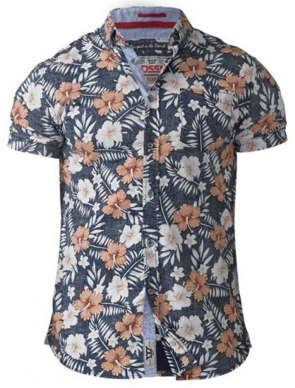 D555 Huxley Hawaii Shirt - Krekli - Krekli - 2XL-8XL
